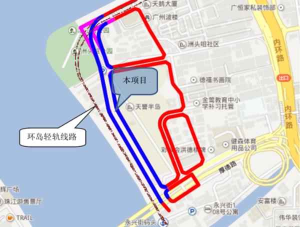 海珠区环岛路段明年1月开工 打通洲头咀地区3条断头路_金羊网新闻